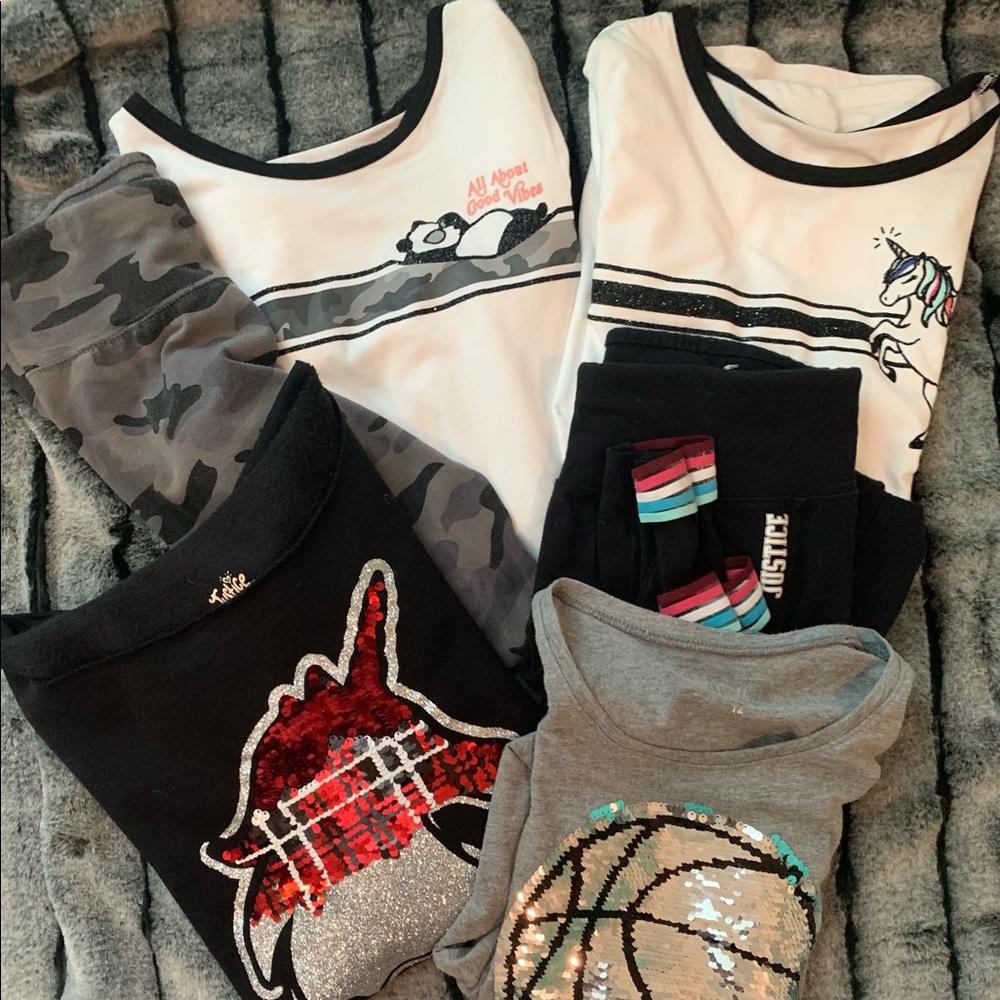 6 pieces Justice size 12